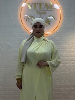 Jaune 🇹🇷 Hijab tulum 1