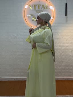 Jaune 🇹🇷 Hijab tulum 4